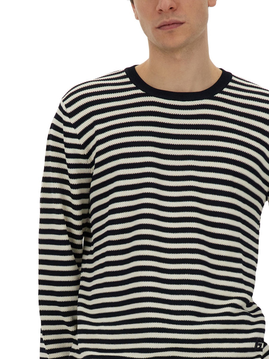 Dolce & Gabbana JERSEY WITH STRIPE PATTERN GXX09ZJFMY2B0789