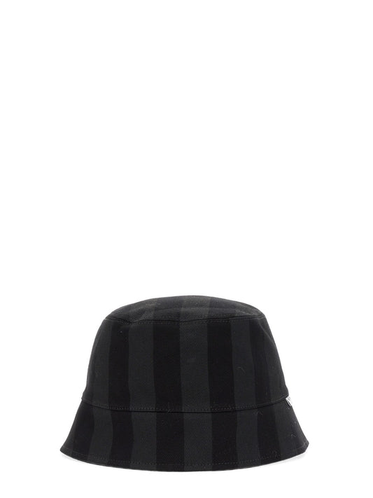 SUNNEI REVERSIBLE BUCKET HAT MACCXSAC007WVN006BLKS