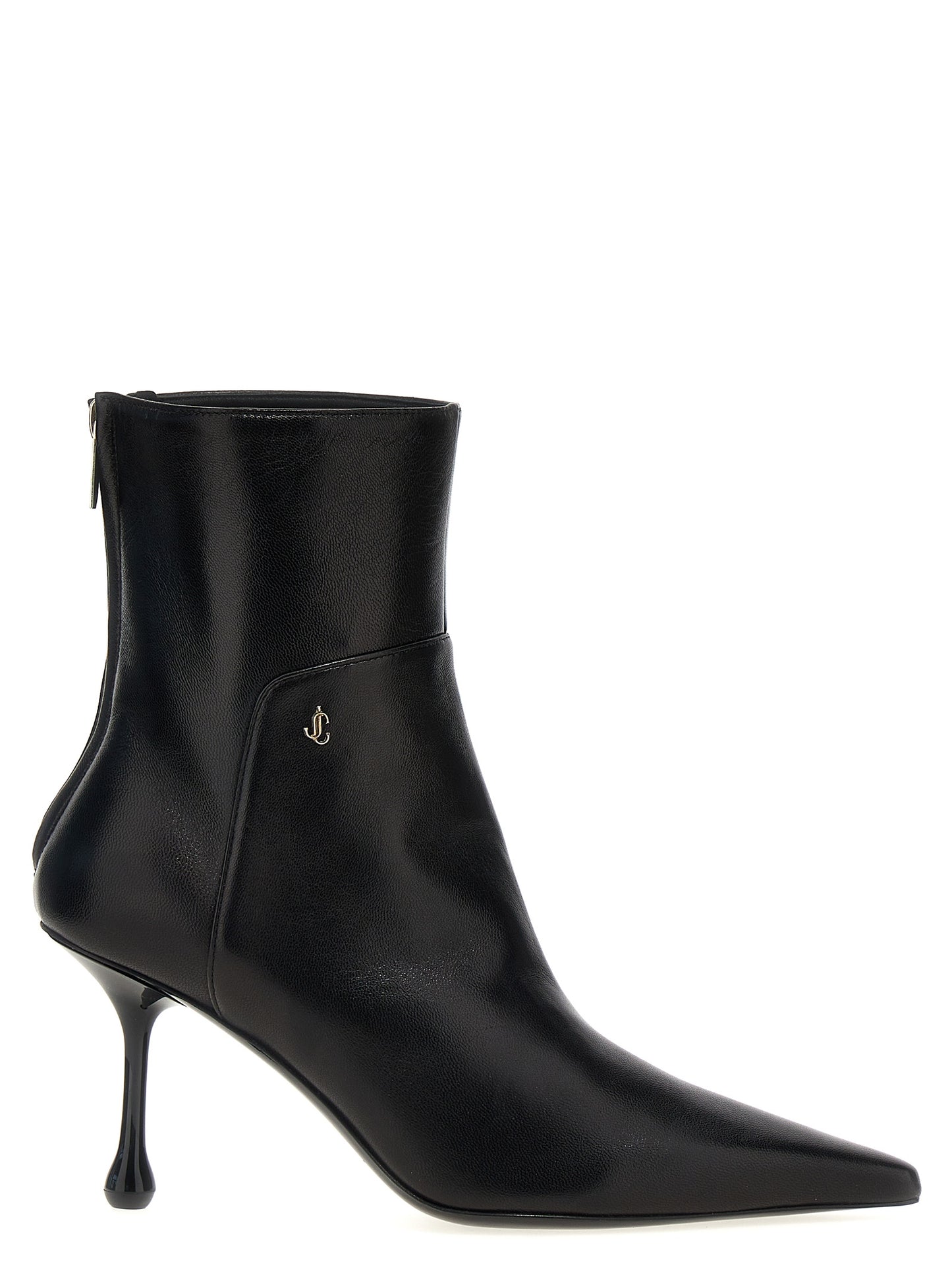 JIMMY CHOO 'CYCAS' ANKLE BOOTS CYCASAB80NAPBLACK