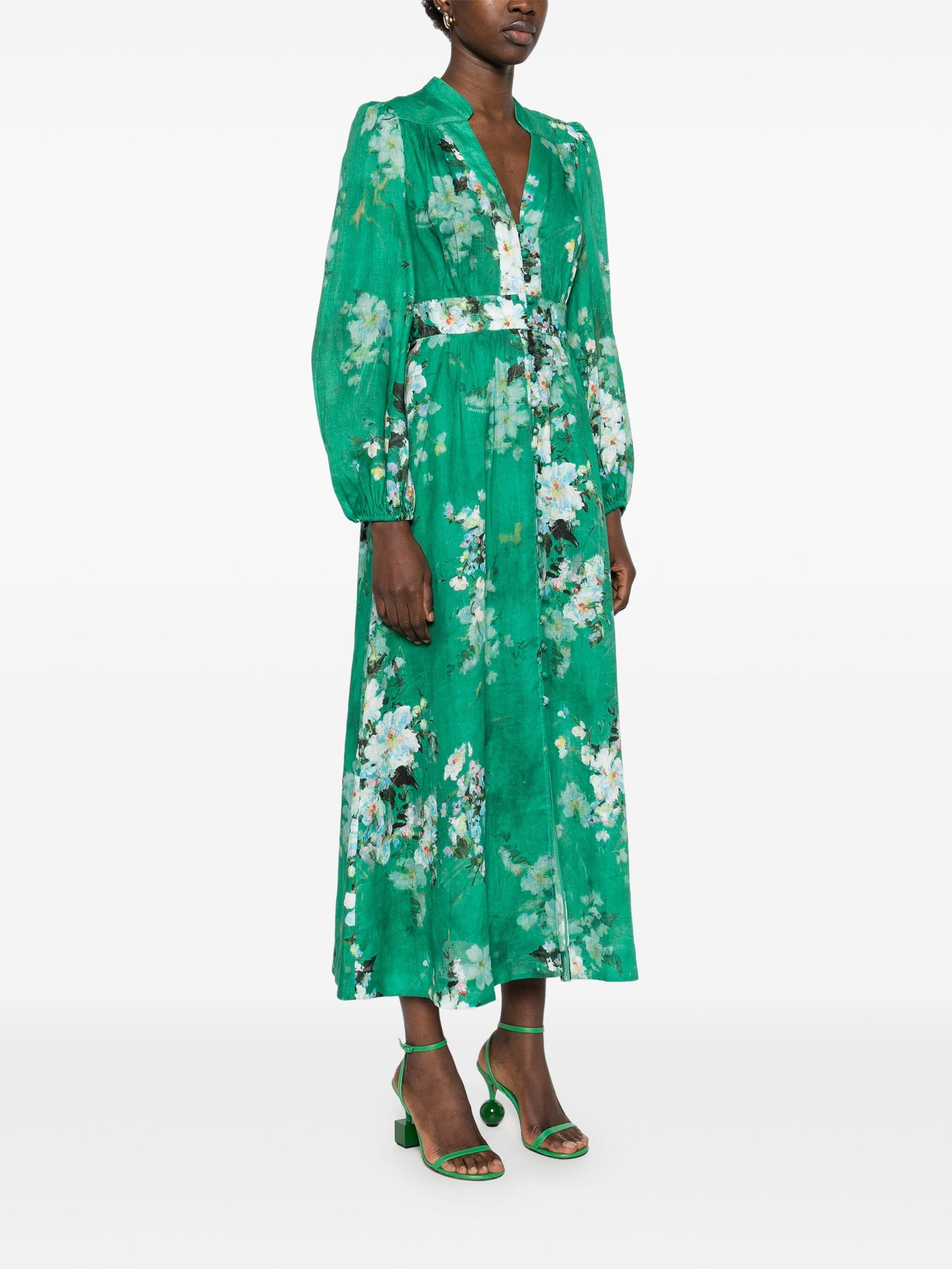 ZIMMERMANN Dresses Green 3124DRS255GRWCFL