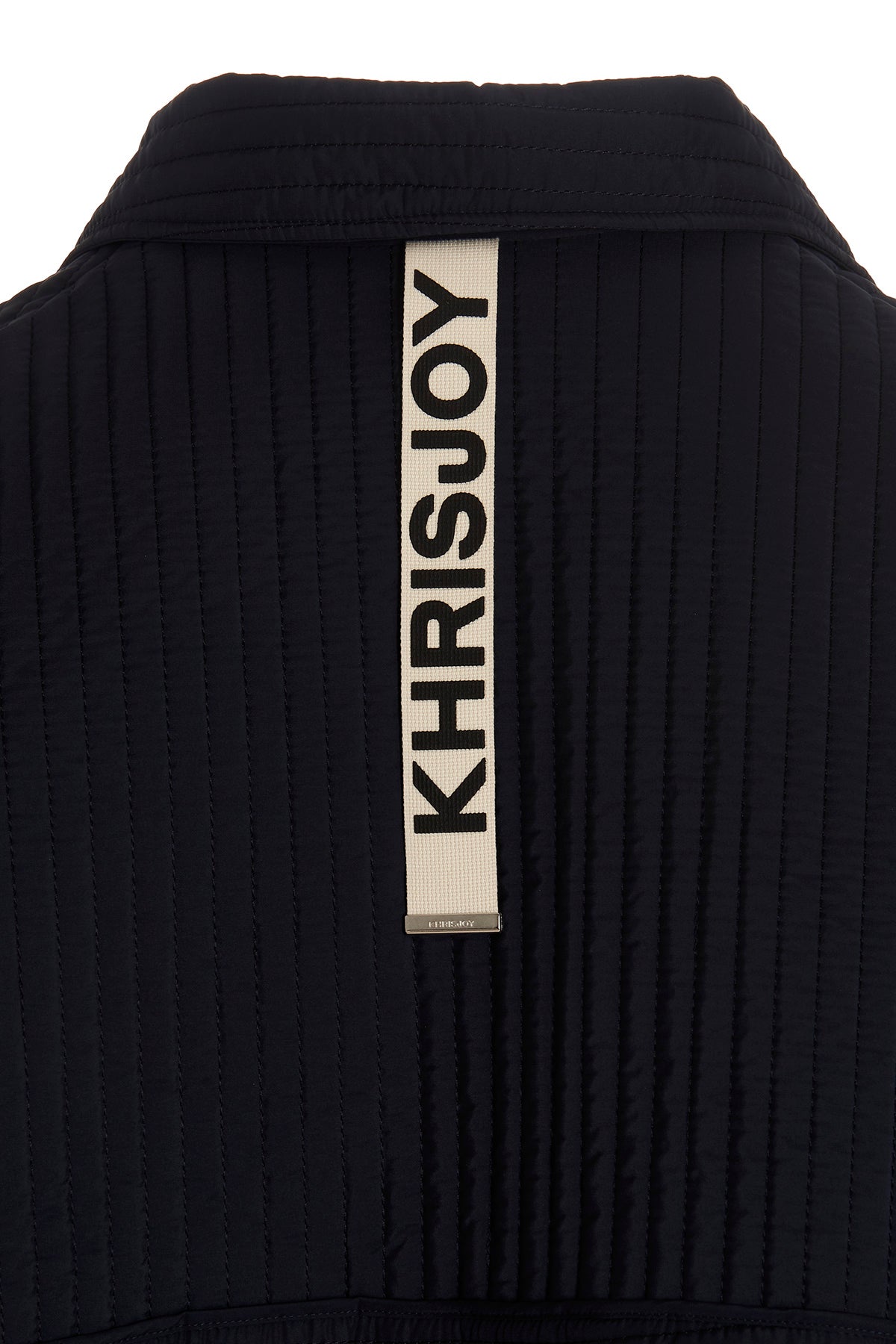 KHRISJOY 'CHORE QUILTED STRIPES' DOWN JACKET ESM053NYQSNV298