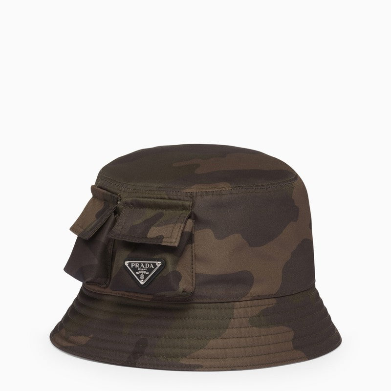 Prada Re-Nylon camouflage bucket hat 2HC3502CYTN_PRADA-F0334