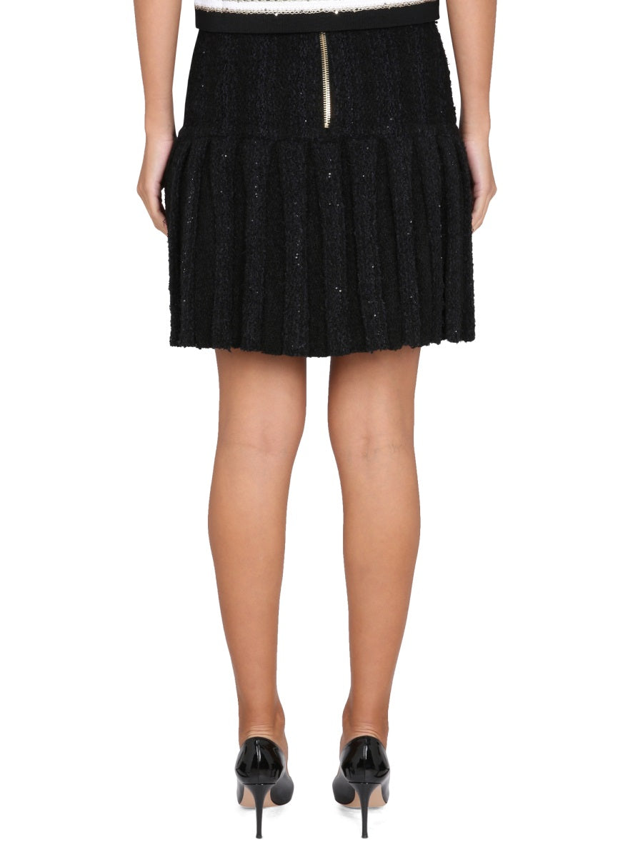 Balmain SKIRT WITH BUTTONS AF1LB659KD760PA