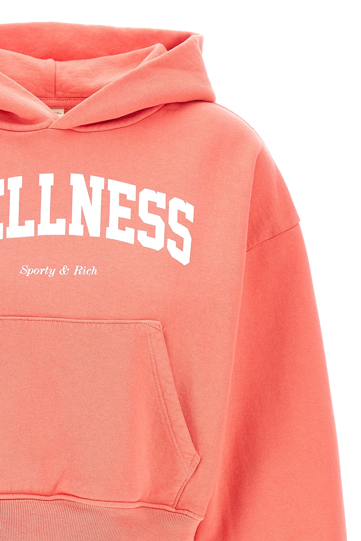 Sporty & Rich 'WELLNESS IVY' HOODIE HC881SMSALMON