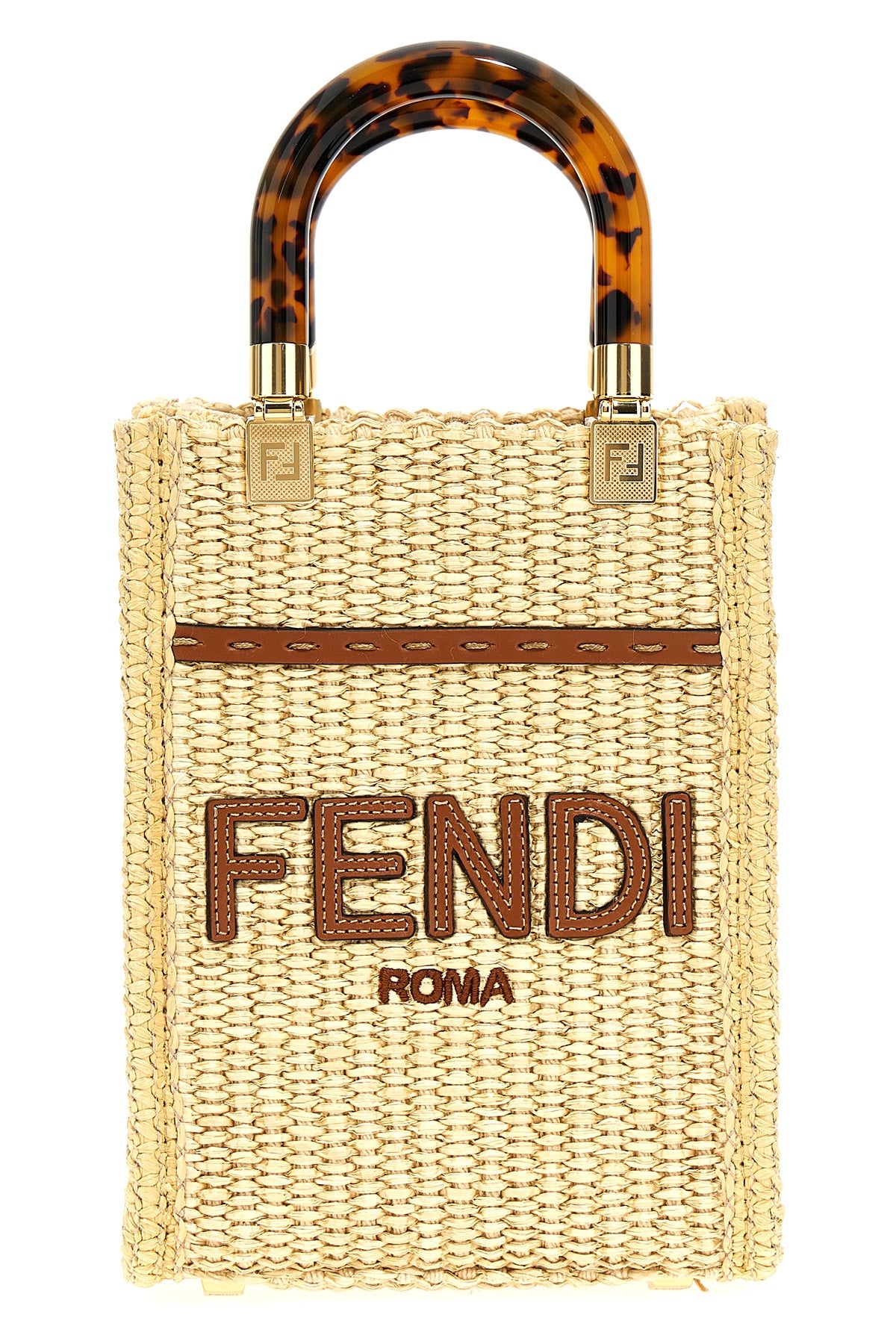 FENDI 'SUNSHINE MINI' SHOPPING BAG 8BS051ANWSF1LMM