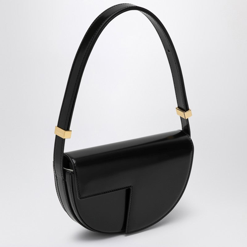 Patou Le Small Patou black leather bag BA0245032LEP_PATOU-999B