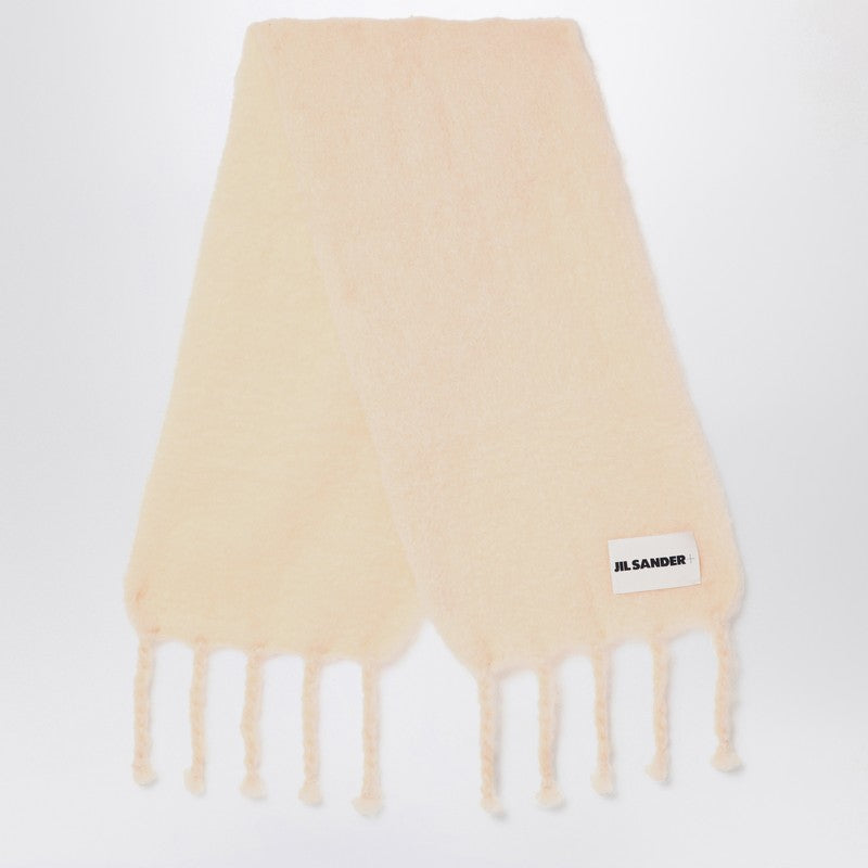 Jil Sander Pale pink mohair blend scarf J40TE0118J40041P_JILSA-638