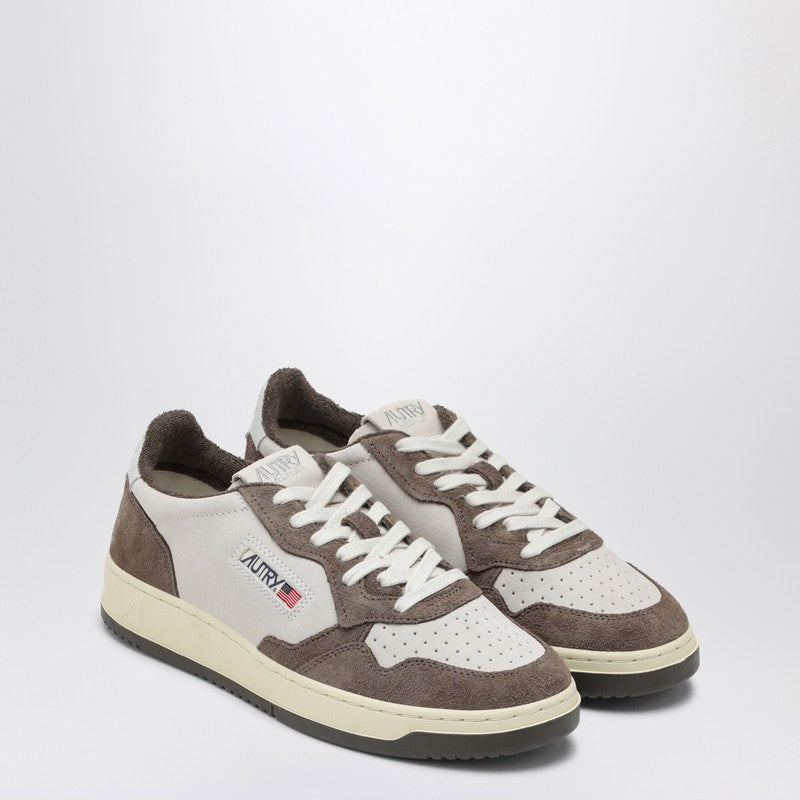 AUTRY Medalist white/brown suede sneakers AULMSH05P_AUTRY-SH05