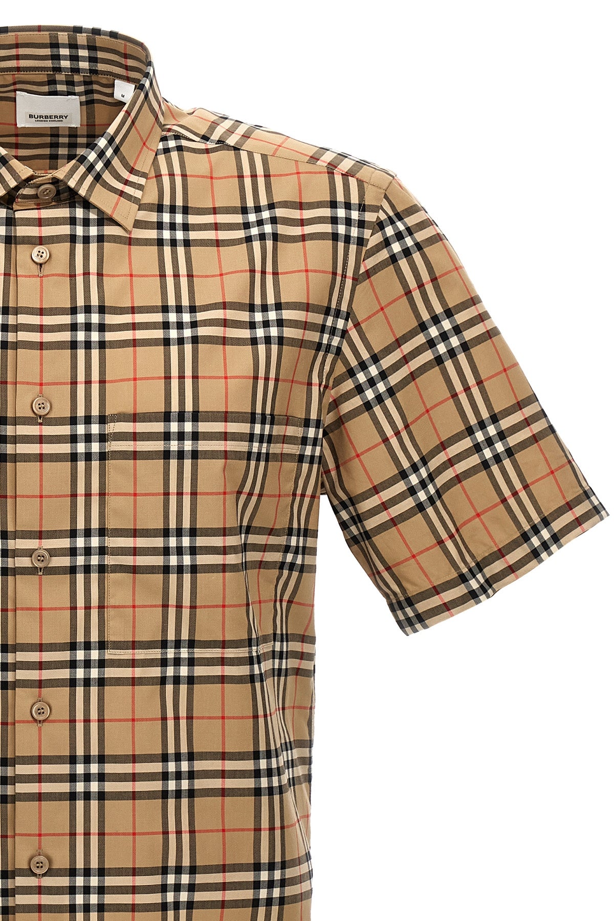 Burberry CHECK SHIRT 8079589ARCHIVEBEIGE