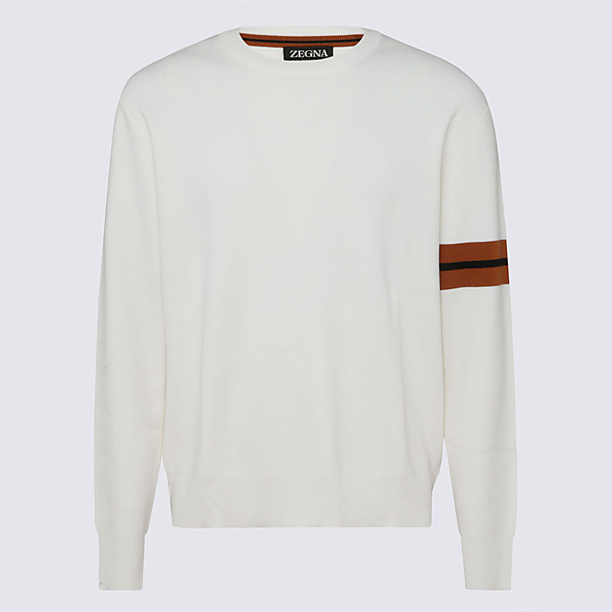 ZEGNA Sweaters White E8M91110001