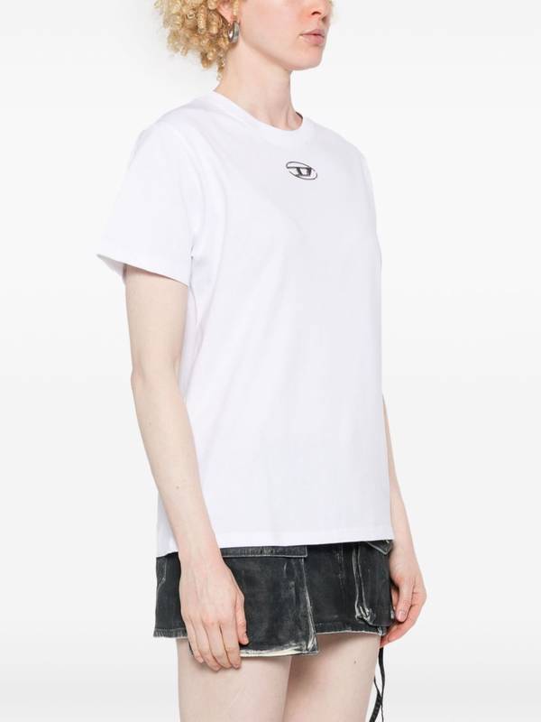 Diesel T-shirts and Polos White A168410CLBR100