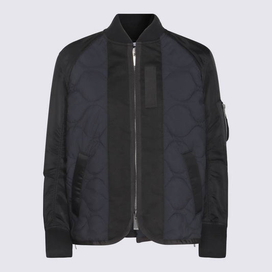 sacai Jackets Black 2407381001