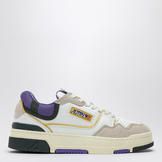 AUTRY Low CLC white/purple/dark green sneaker ROLWMM36P_AUTRY-MM36