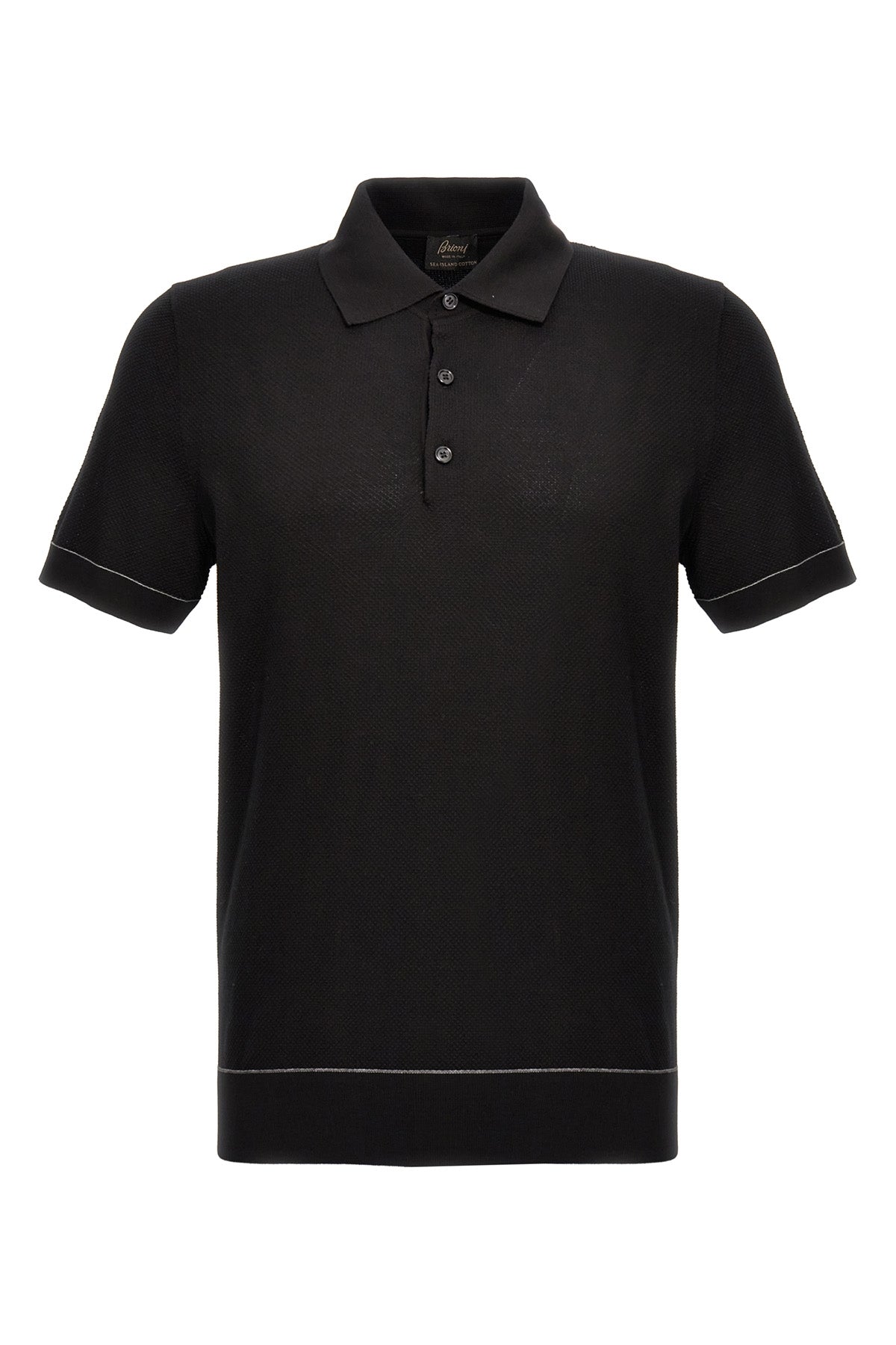 Brioni TEXTURED POLO SHIRT UMR20OP0K151012