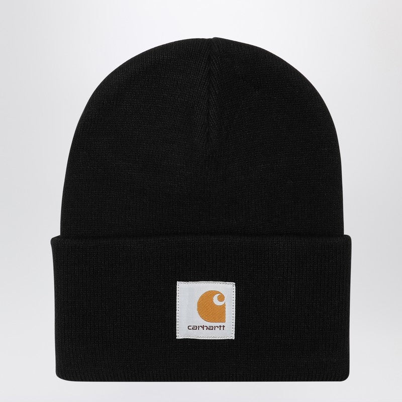 Carhartt WIP Black bonnet with patch logo I020222PLP_CARH-89XX