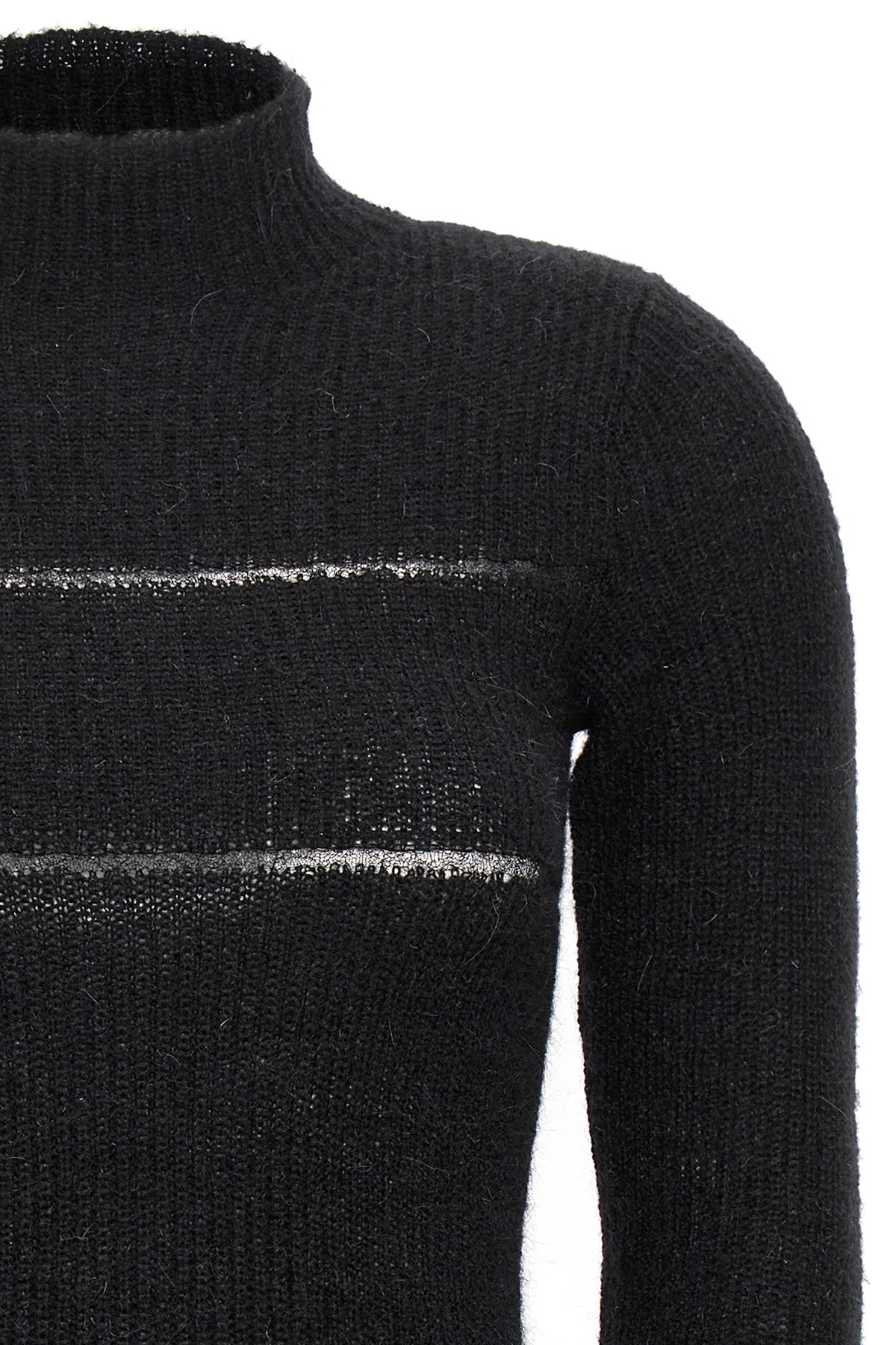 MSGM ORGANZA INSERT SWEATER 3542MDM19923797099