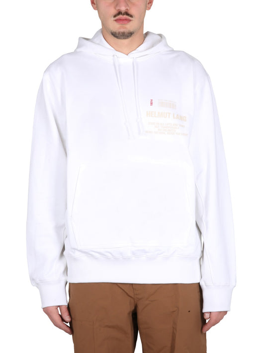 Helmut lang SWEATSHIRT WITH LOGO M10HM522100