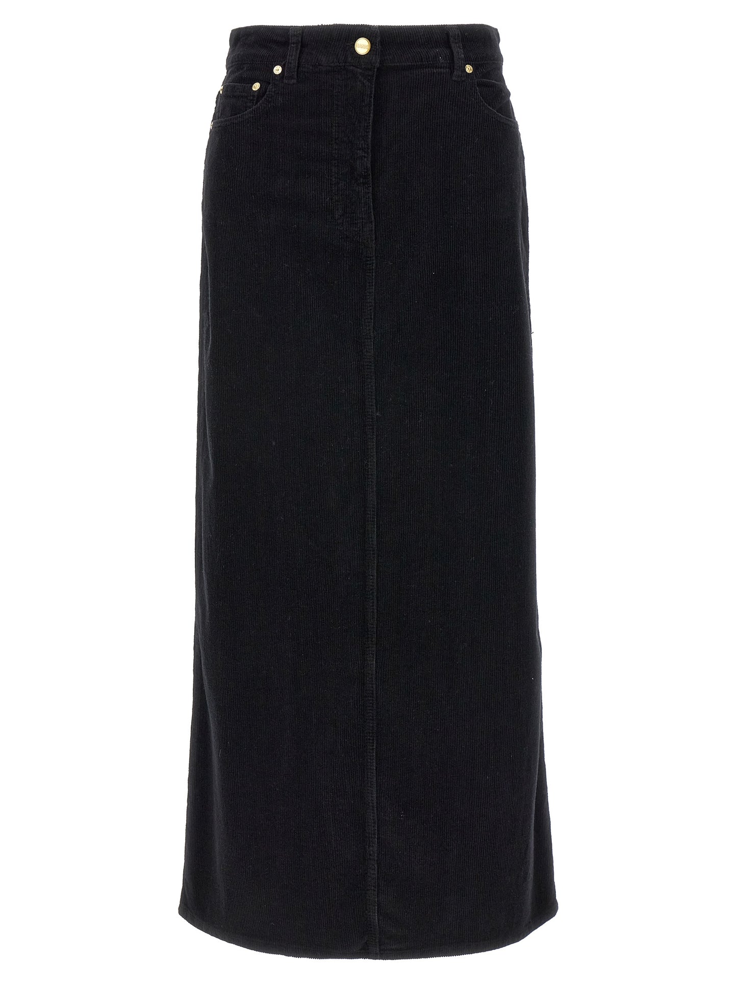 GANNI corduroy column skirt F8799099