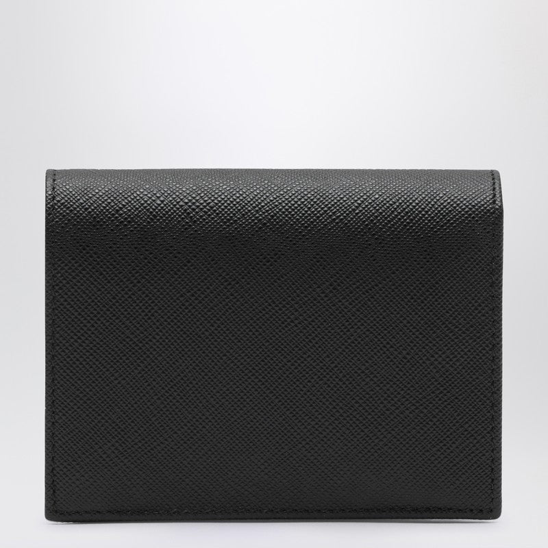 Prada Black Saffiano leather small wallet 1MV204QWAP_PRADA-F0002