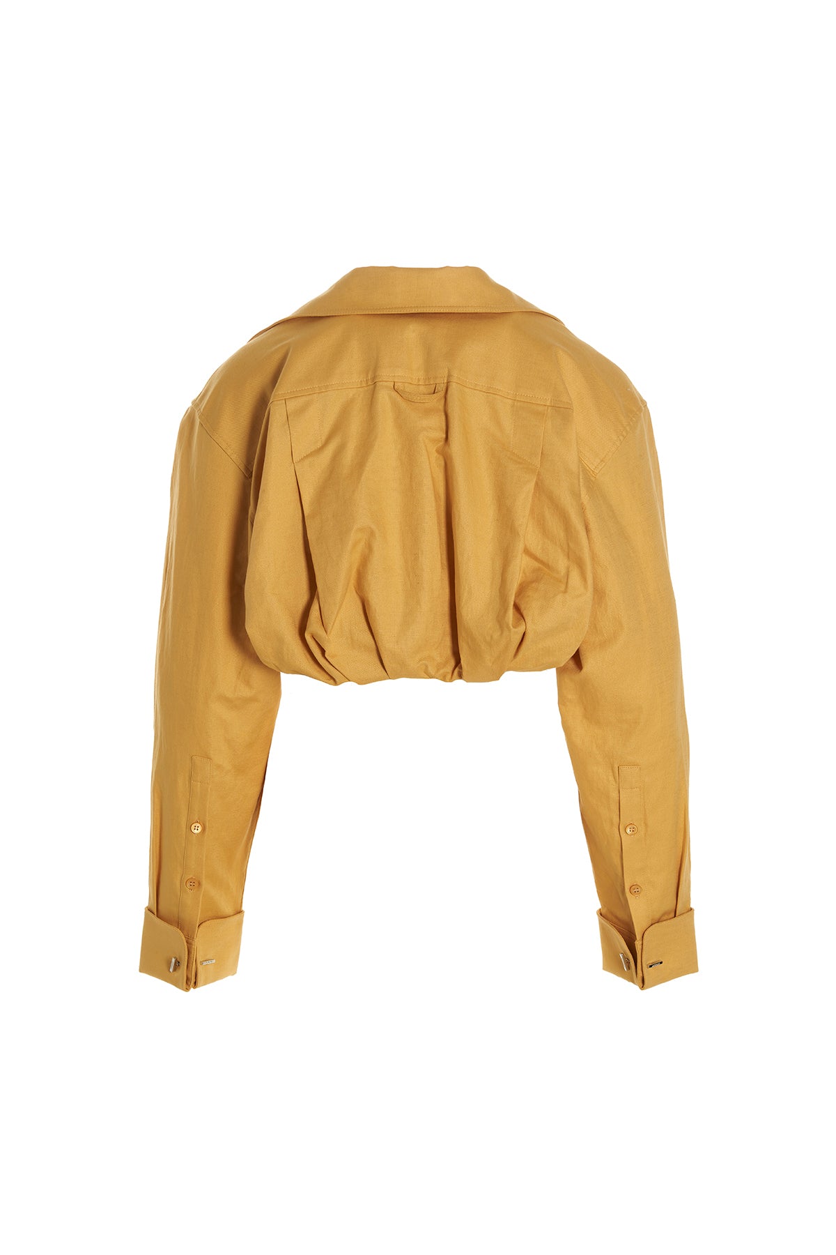 JACQUEMUS 'MA VISCOSE' SHIRT 22H223SH014YELLOW