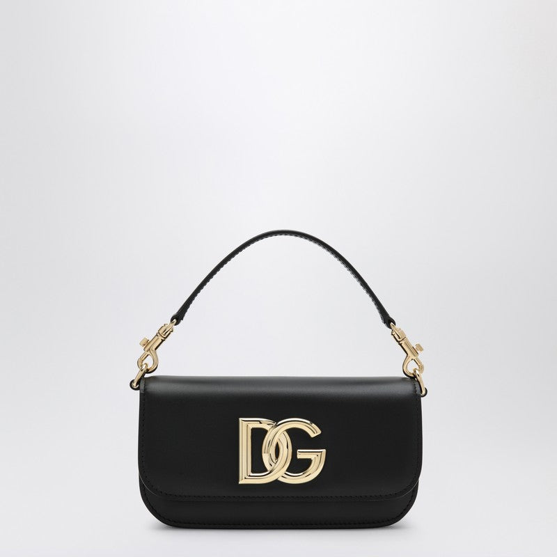 Dolce & Gabbana Dolce&Gabbana 3.5 black leather shoulder bag BB7603AW576P_DOLCE-80999