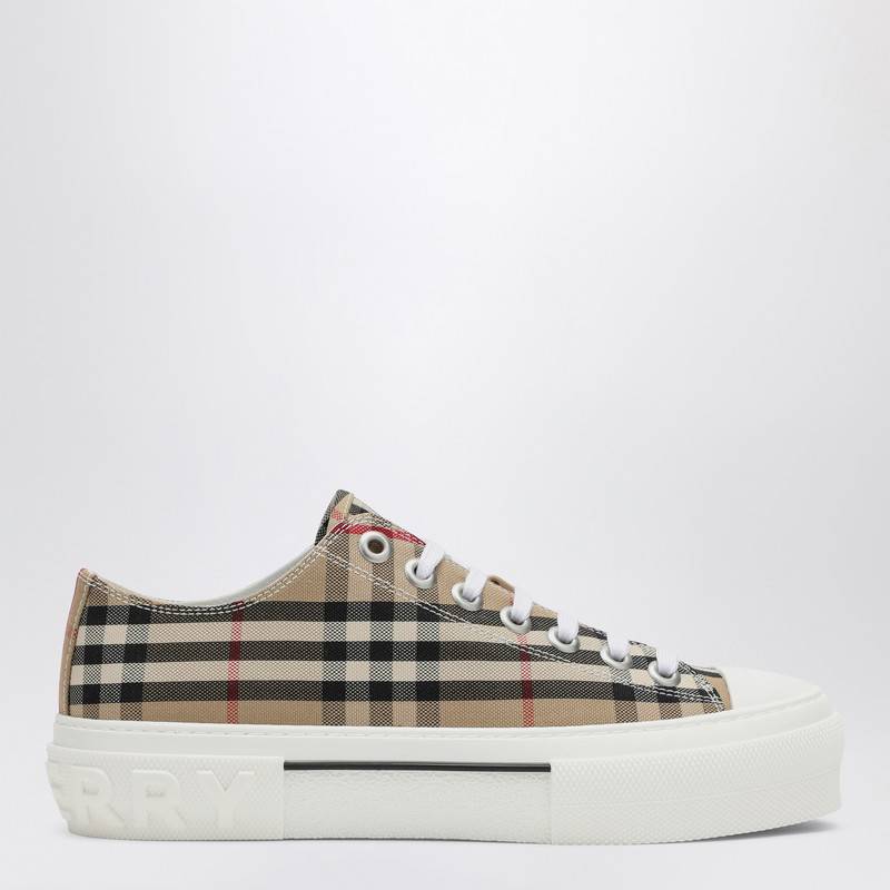 Burberry Low Vintage Check Beige Sneaker 8050506131833Q_BURBE-A7028