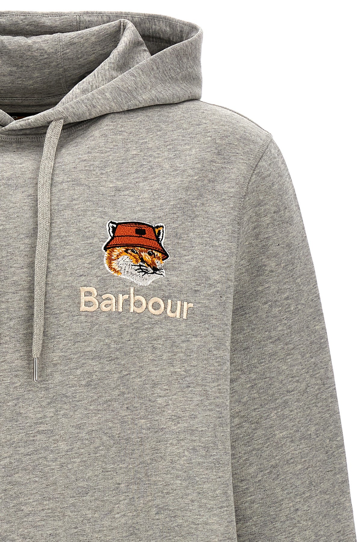 Barbour X MAISON KITSUNÉ HOODIE MOL0569MOLGY52