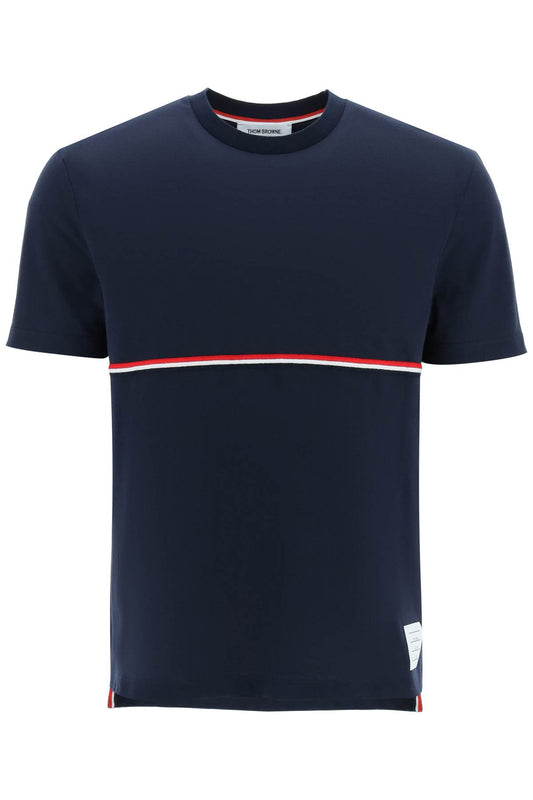 Thom Browne t-shirt with tricolor pocket MJS010A01454415