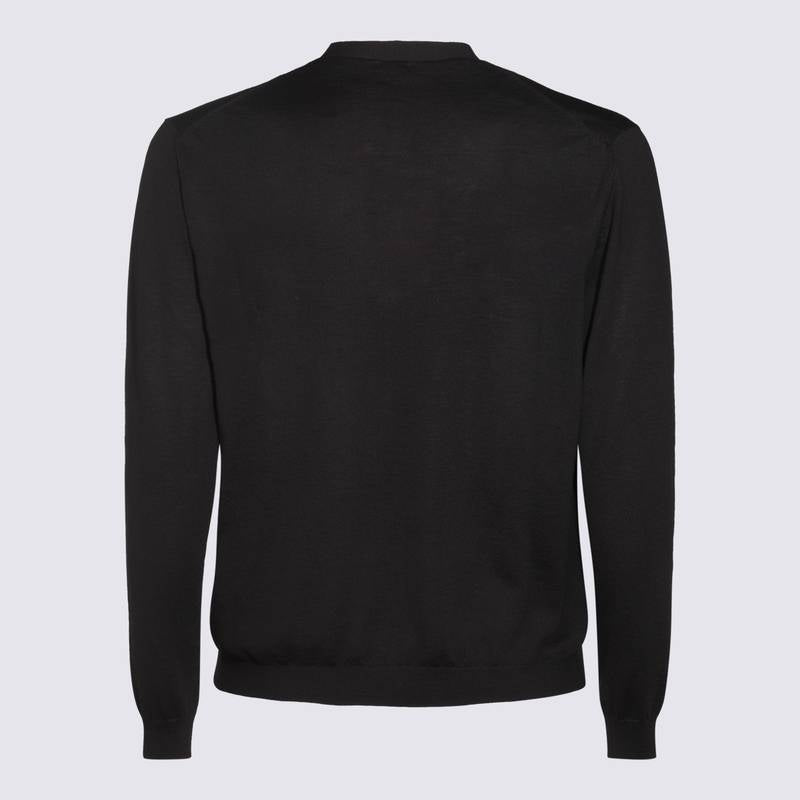 malo Sweaters Black UXG010F2Z10E516