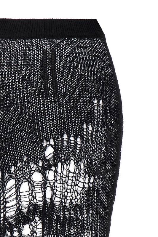 Rick Owens 'SPIDER ZIGGY' SKIRT RP01D2605KNETMH09