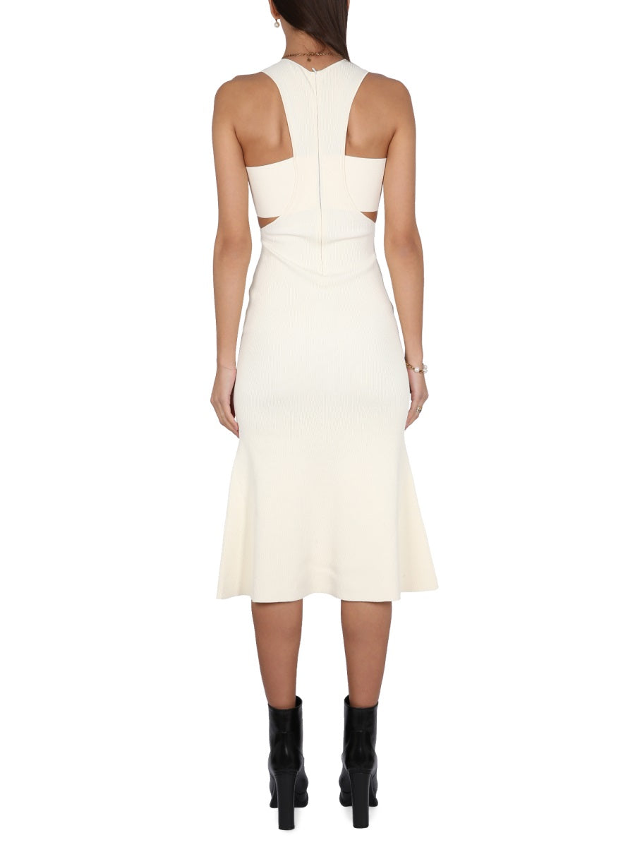 Alexander McQUEEN DRESS WITH HARNESS 734602Q1A479004