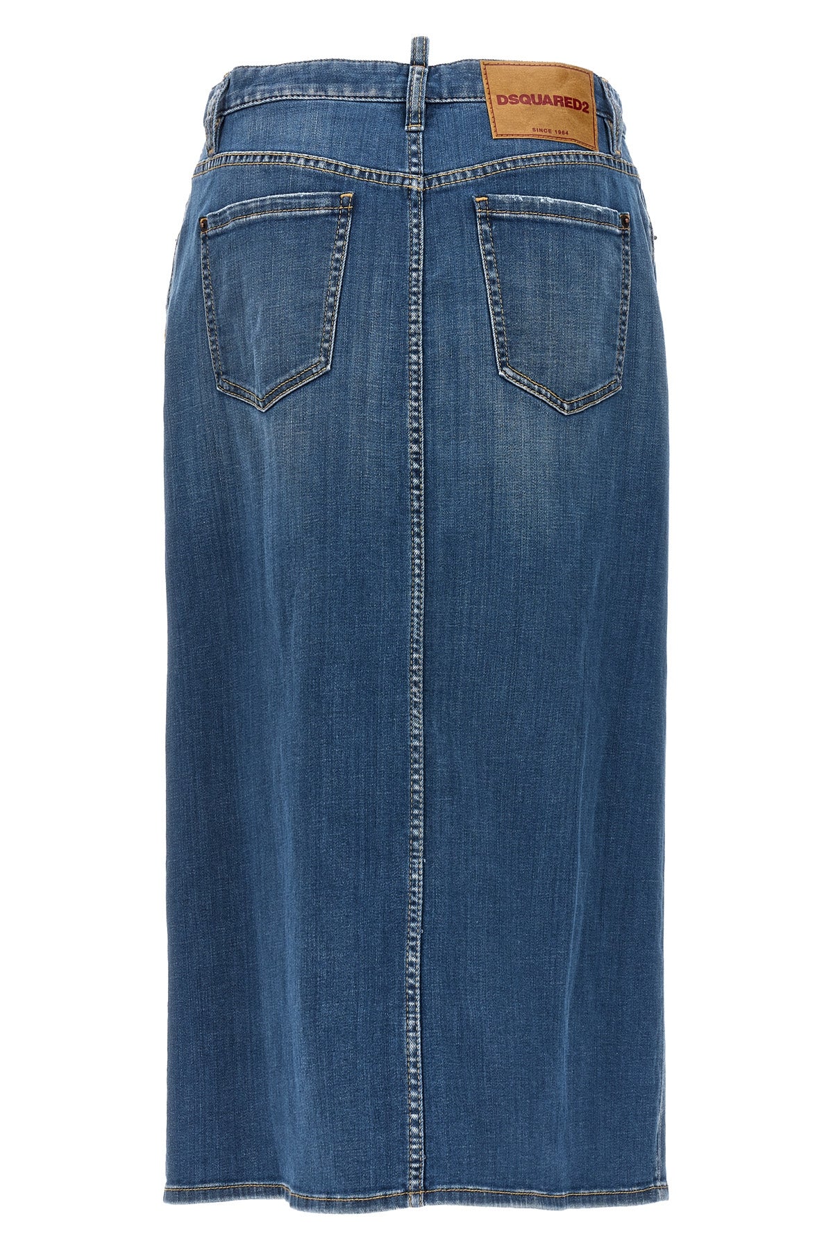 Dsquared2 DENIM LONG SKIRT S75MA0935S30342470