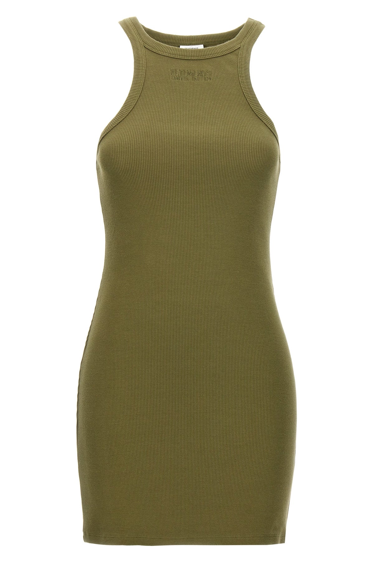 VETEMENTS 'RACING TANK TOP' DRESS WE64DR440ZKHAKI