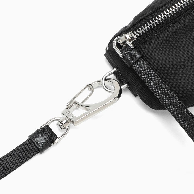 Prada Black nylon necklace key case 2TT1162DMIK_PRADA-F0002