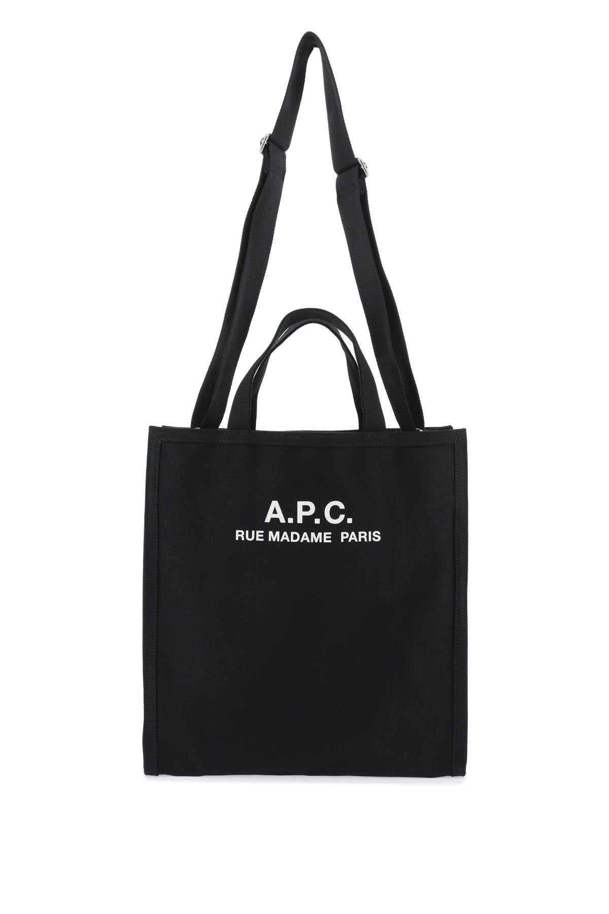 A.P.C. récupération canvas shopping bag CODBMH61318LZZ