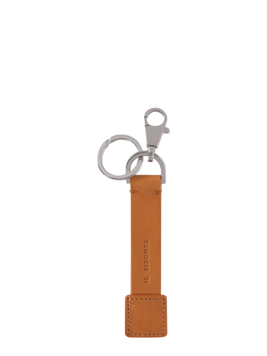 IL BISONTE LEATHER KEY RING SKH114POX001NA178