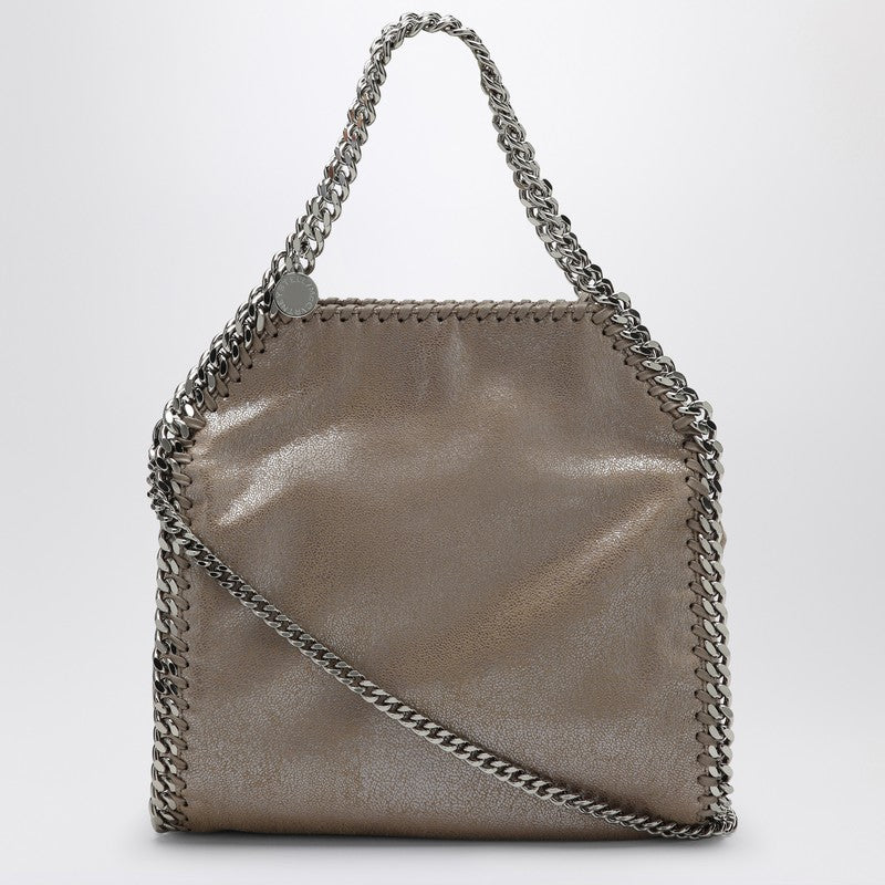 Stella McCartney Falabella mini shiny beige bag 371223WP0301P_STELL-6500