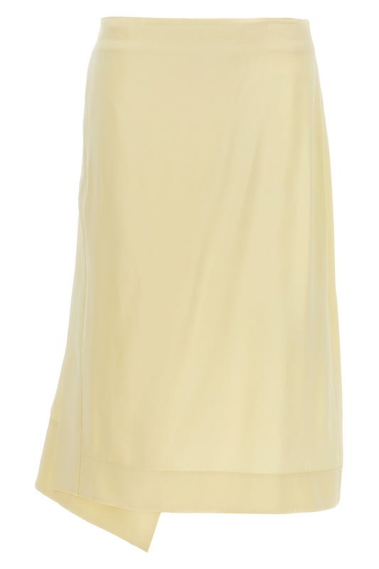 Jil Sander SATIN SKIRT WITH SIDE SLIT J03MA0113J65022337