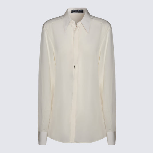 Dolce & Gabbana Shirts White G5JL8TFU1ARW0001