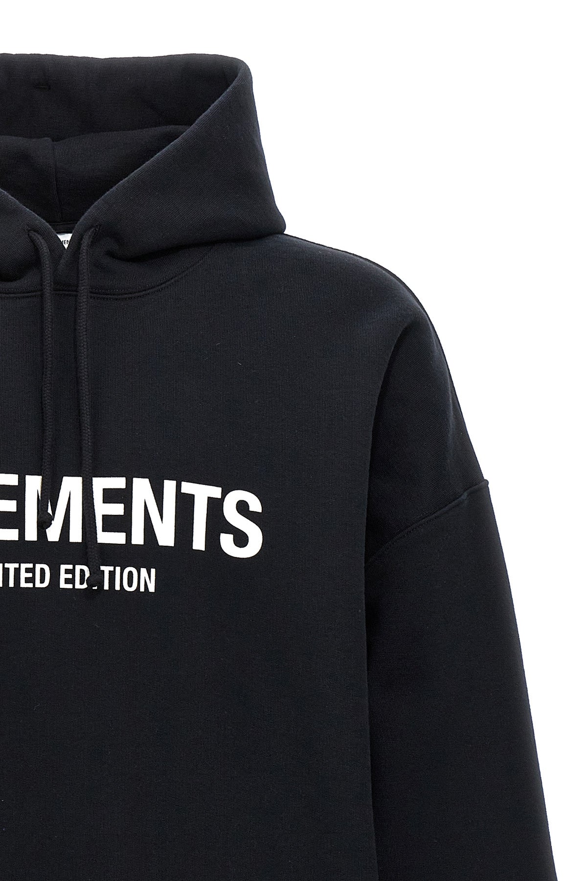 VETEMENTS 'LIMITED EDITION LOGO' HOODIE UE64HD600BBLACKWHITE