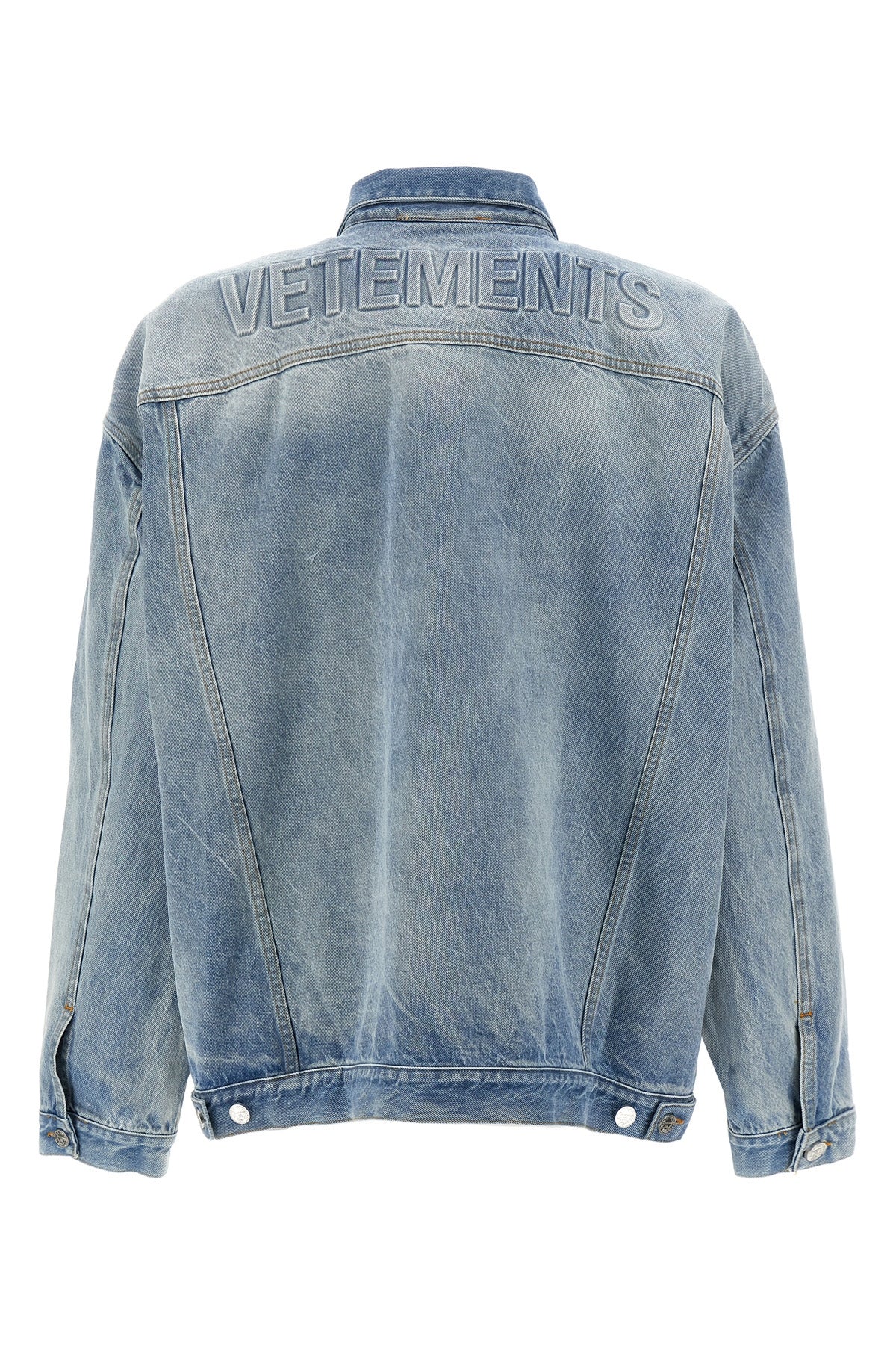 VETEMENTS 'LOGO' JACKET UE64JA390NBLUE