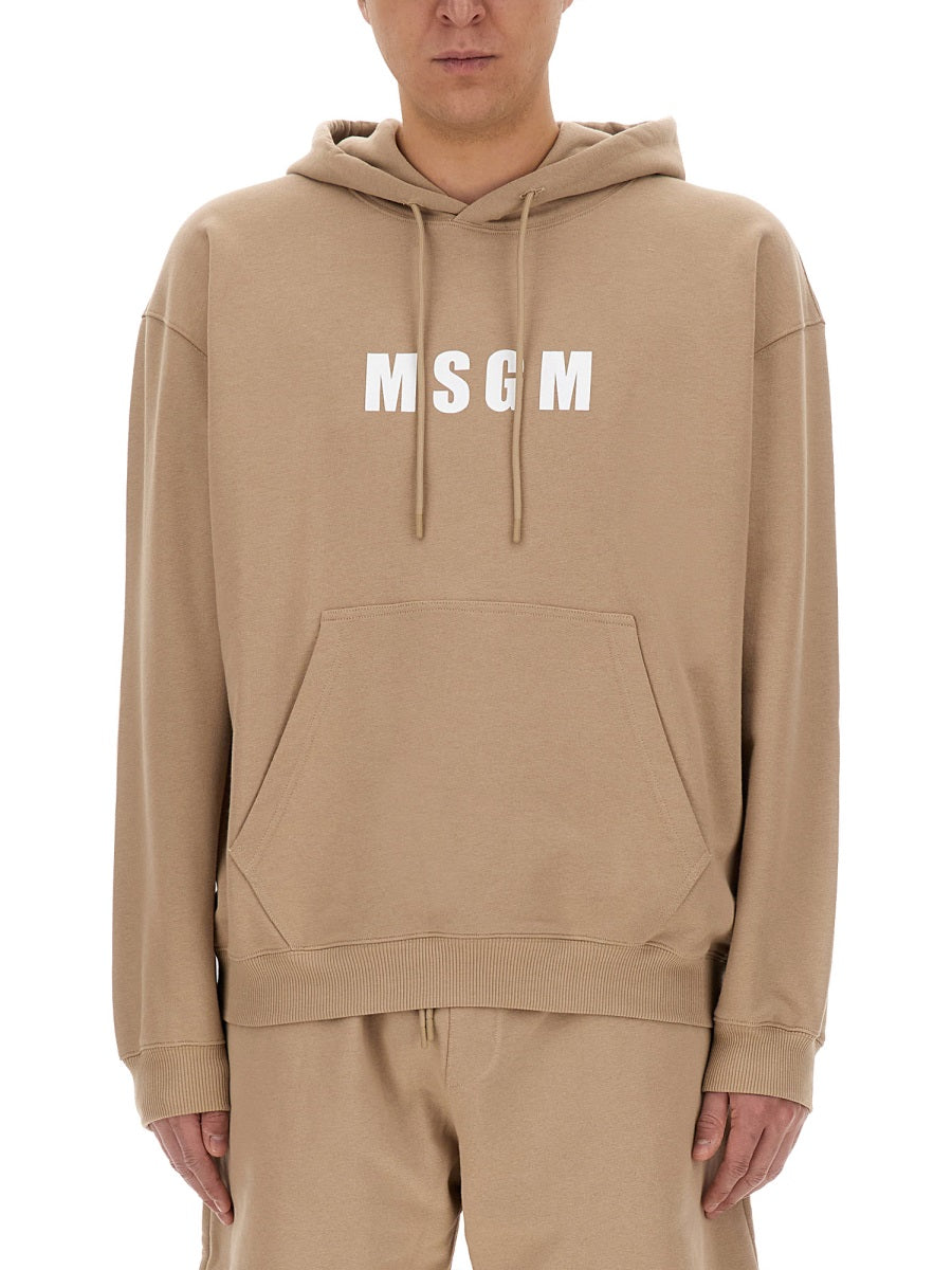 MSGM SWEATSHIRT WITH LOGO 3640MM12724700023