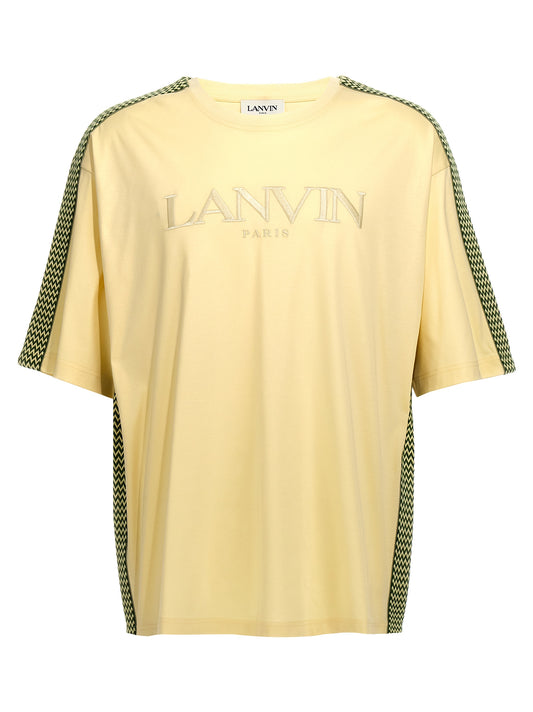 LANVIN 'BRODÉ LANVIN SIDE CURB' T-SHIRT RMTS0026J196A24514