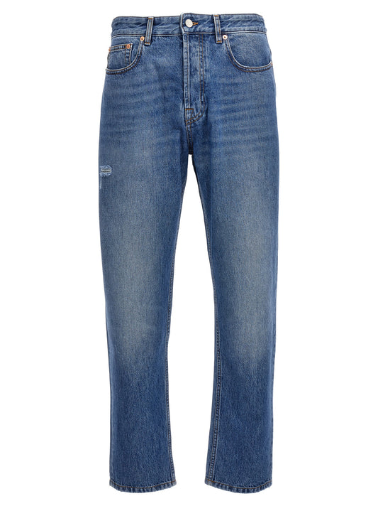 Valentino Garavani STRAIGHT FIT JEANS 3V3DE03D9EW558