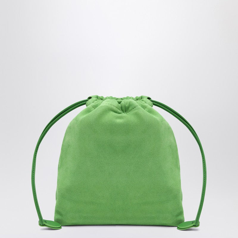 MIU MIU Apple green suede Pouch 5NG0102CTAP_MIU-F0225