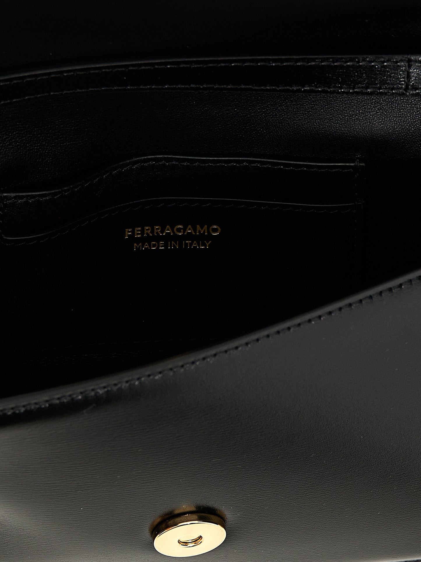 FERRAGAMO 'FIAMMA XS' CROSSBODY BAG 775015NERO
