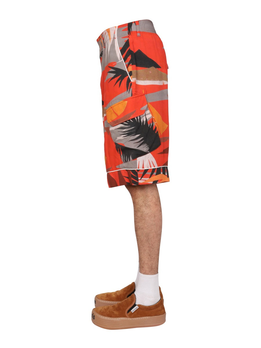 Palm Angels CARGO BERMUDA SHORTS  PMCB038S22FAB0028403