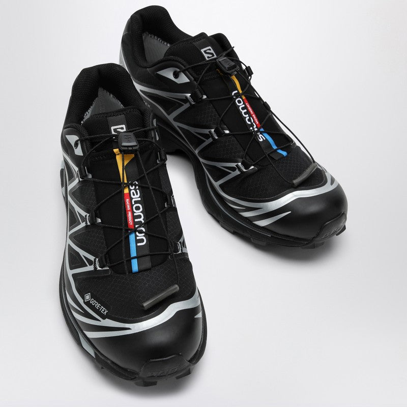 SALOMON Low Sneaker XT-6 black/silver L47450600PLP_SALOM-BF