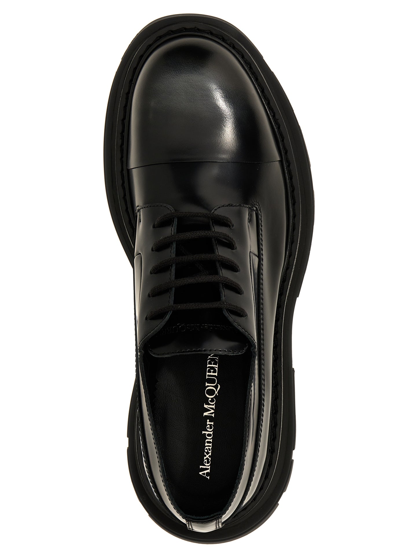 Alexander McQUEEN LACE-UP LEATHER 782442WIF521000