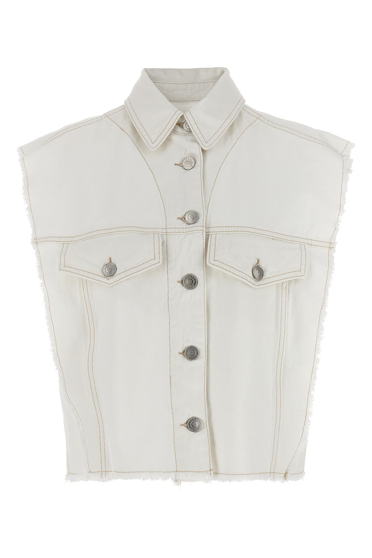 Isabel Marant 'TYRA' VEST 24PVE0080FAB1H04I20WH